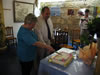 Cutting our 50th Wedding Anniversary cake