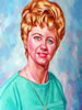 A portrait of Lucy painted by Paco