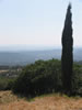 A view over the valley below