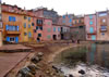 Some colourful properties on the seafront