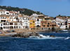 Calella de Palafruguell seafront view